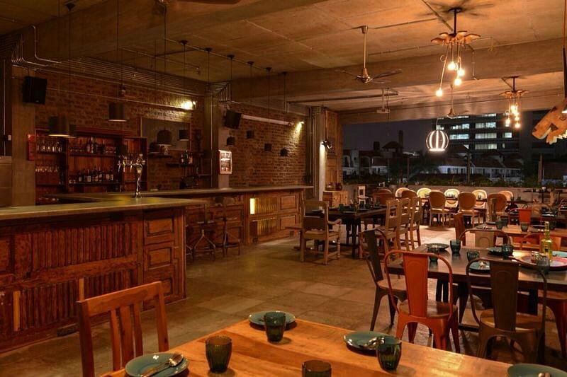 Byg Brewski Brewing Company dining area